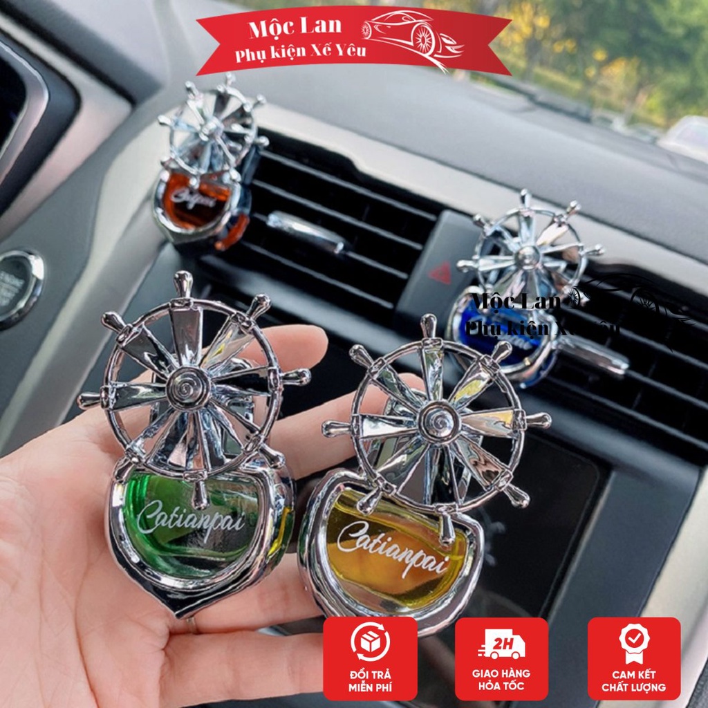 Quạt Nước Hoa Cài Cửa Gió ô tô Catpai 8 Cánh Cao Cấp,Siêu Thơm,An Toàn Khi Sử Dụng-Mộc Lan Phụ Kiện Xế Yêu
