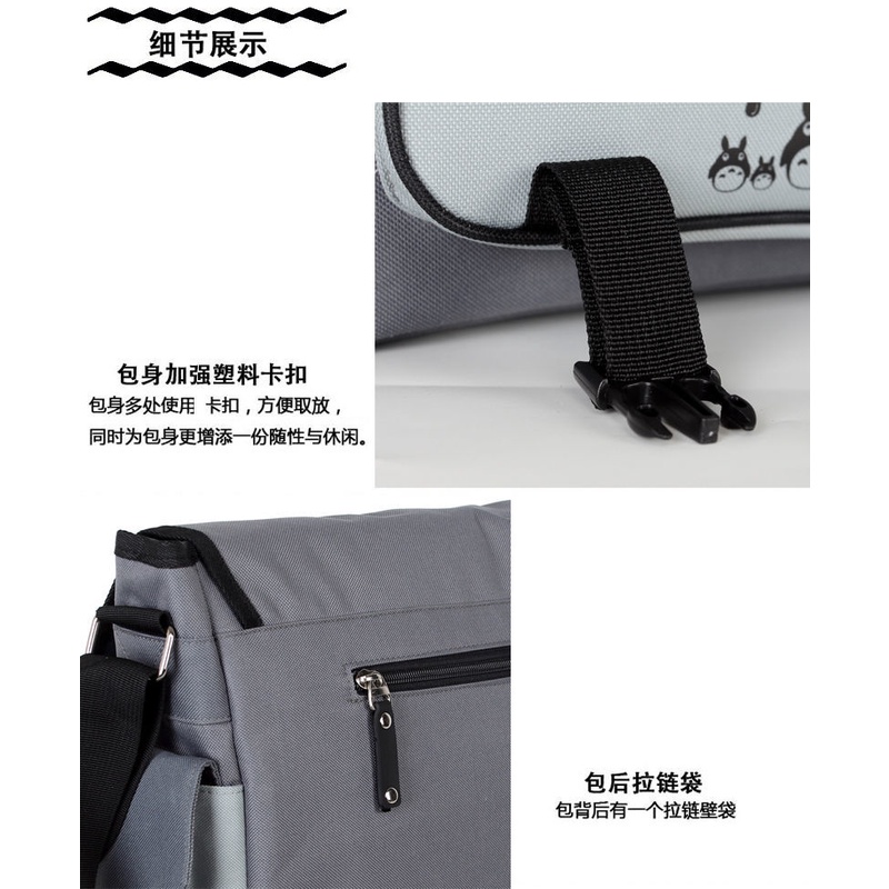 Ba Lô Đi Học Họa Tiết Anime My Neighbor Totoro Cá Tính