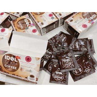 [Mẫu X2 Slim+ Mới Nhất] Cà Phê Giảm Cân Idol Slim Coffee Thái Lan (Hộp 10 Gói)