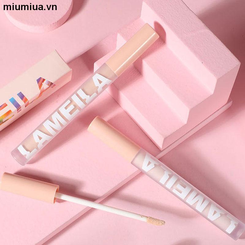 miumiuaKem Che Khuyết Điểm Mịn Lì Kiểm LAMEILA sáng bóng dưỡng ẩm kiềm dầu trang điểm lâu trôi 2 màu sắc tùy chọn