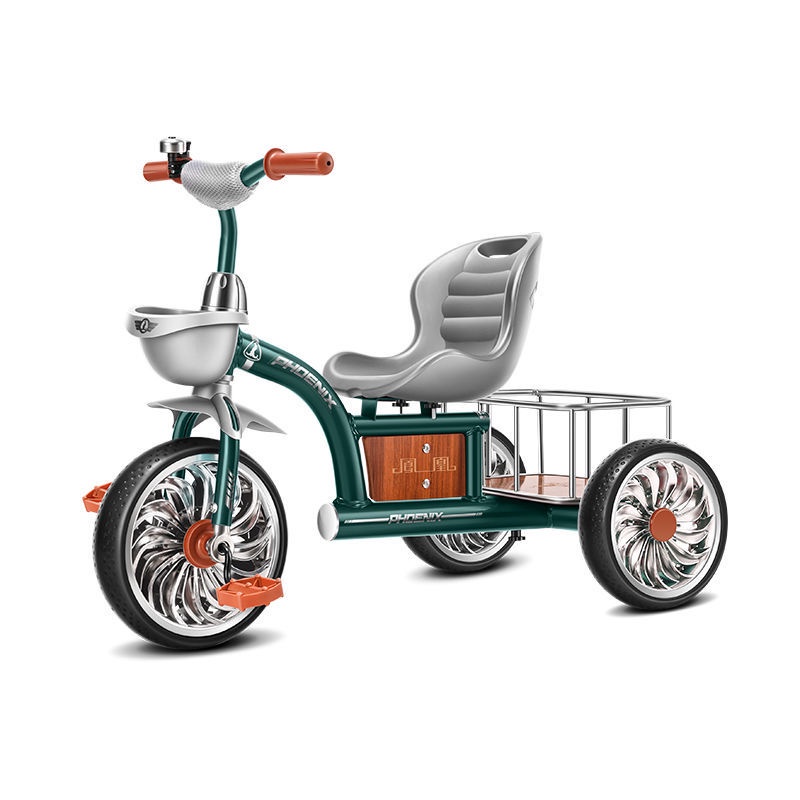 Xe ba bánh 2-6 tuổi bàn đạp lớn cho trẻ sơ sinh và trẻ sơ sinh xe đạp xe đẩy mẫu giáo đồ chơi trẻ em