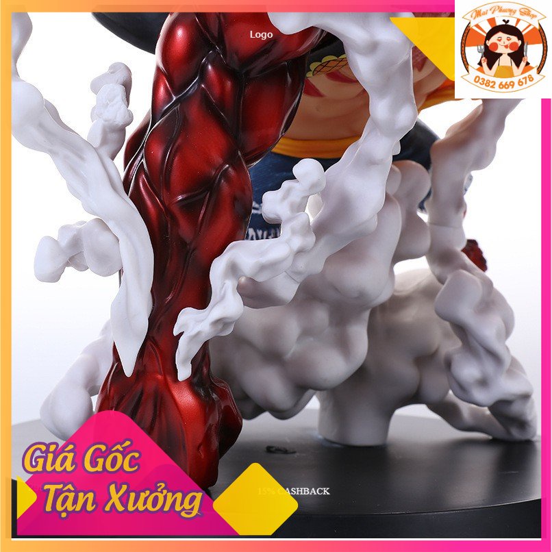 Mô hình nhân vật hoạt hình Luffy One Piece Gear 4 25cm