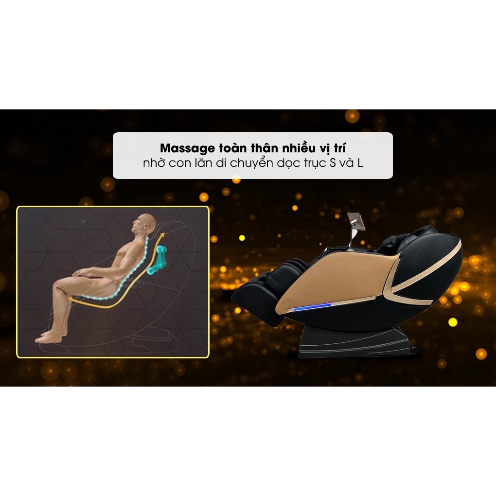 Ghế Massage Toàn Thân Airbike Sport MK336 - Hàng trưng bày trày xước