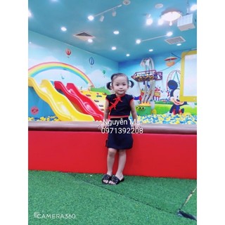 sườn xám cách tân dành cho bé gái