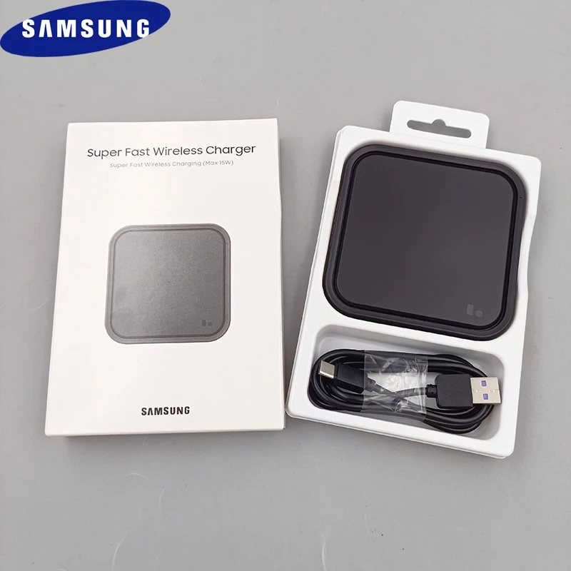 SAMSUNG Đế Sạc Nhanh Không Dây EP-P2400 15W QI Chuyên Dụng Cho Galaxy Z Fold 1 2 3 Flip 3 4 S20 S21 S22 Ultra S10 + Note 20 10 Plus