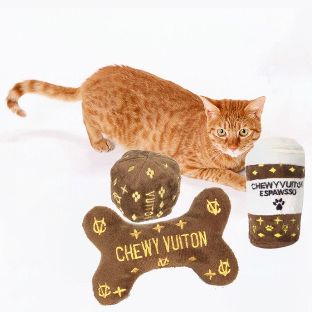 AARON1 Khúc Xương Đồ Chơi Mềm Mại Chống Mài Mòn Dùng Làm Sạch Răng Cho Cún Cưng