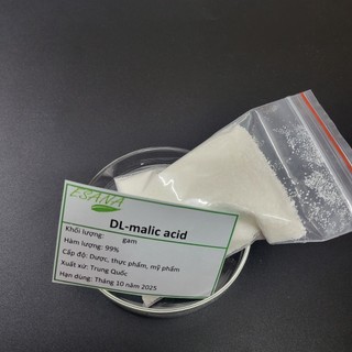 100g Nguyên liệu Acid Malic 99% cấp thực phẩm
