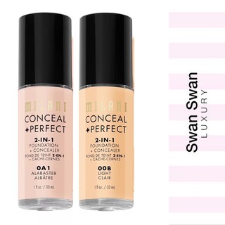 Kem Nền Dưỡng Trắng Da Milani Perfect Conceal 30ml