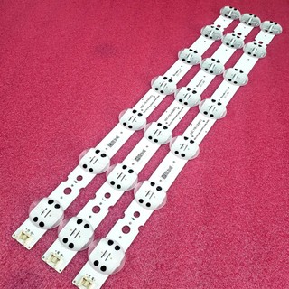 Bộ thanh led tivi lg 43um7300, 43um7400, bộ 3 thanh 7 led