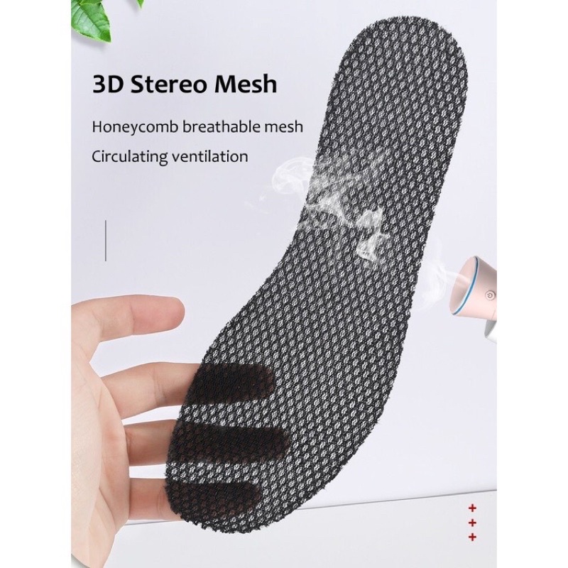 Lót giày khử mùi sợi tre, thơm tự nhiên khử mùi hôi hiệu quả