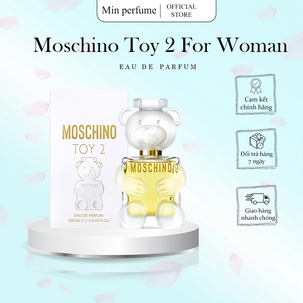 Nước Hoa Nữ Mini 𝑴𝒐𝒔𝒄𝒉𝒊𝒏𝒐 𝑻𝒐𝒚 2 𝑬𝒅𝒑_ Phiên Bản Gấu Xinh Xắn