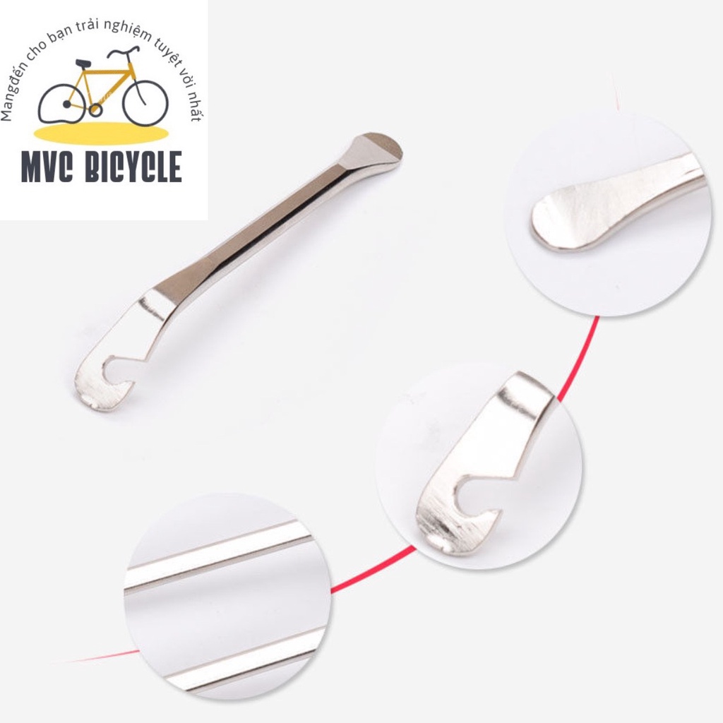 Combo 3 cây móc lốp xe đạp thép siêu cứng