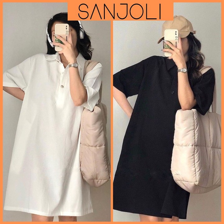 SANJOLI - VÁY BABYDOLL NỮ DÁNG SUÔNG VD107