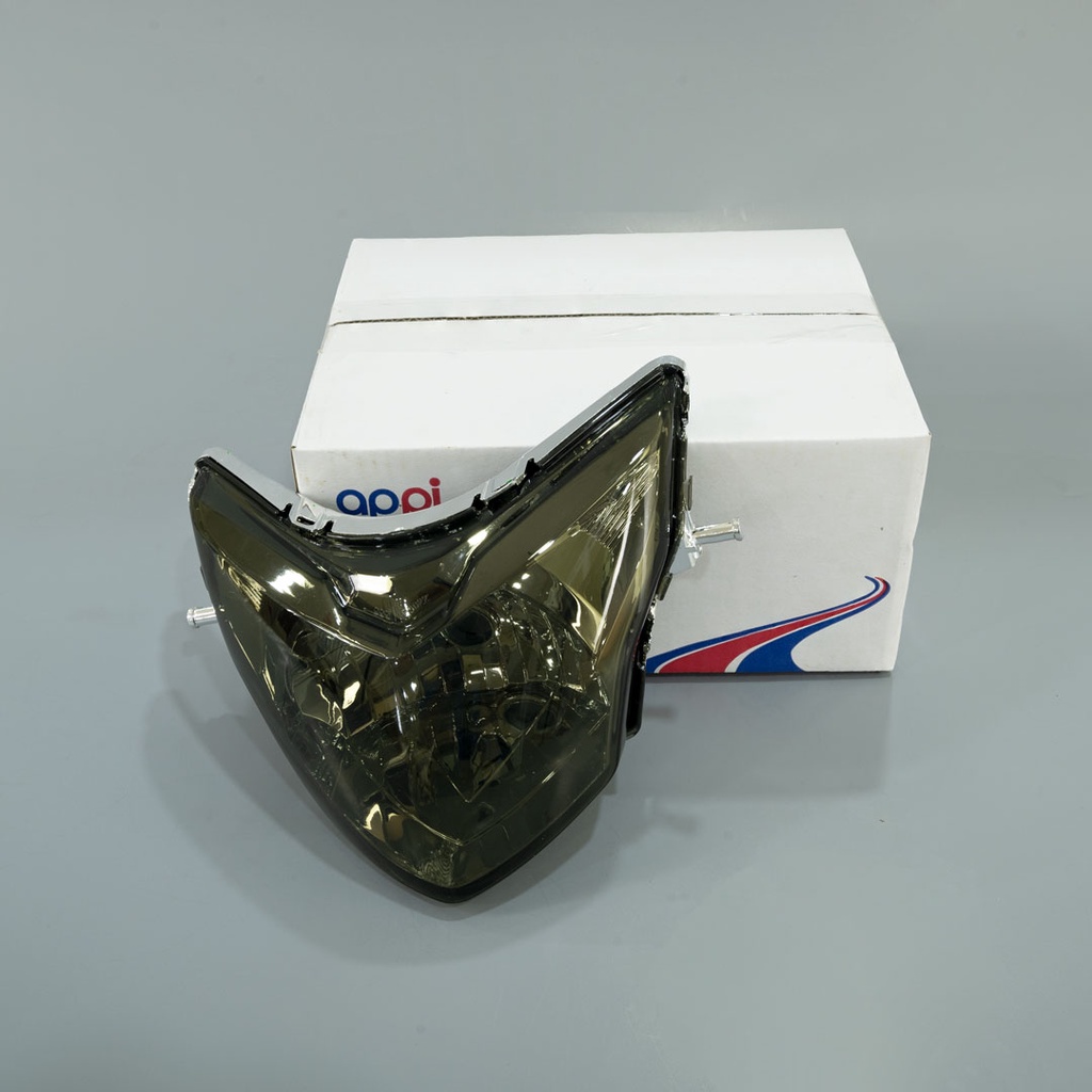 Đèn pha trước Appi dùng cho loại xe EX135-2011-2013 / LC135 II màu khói - Chính hãng