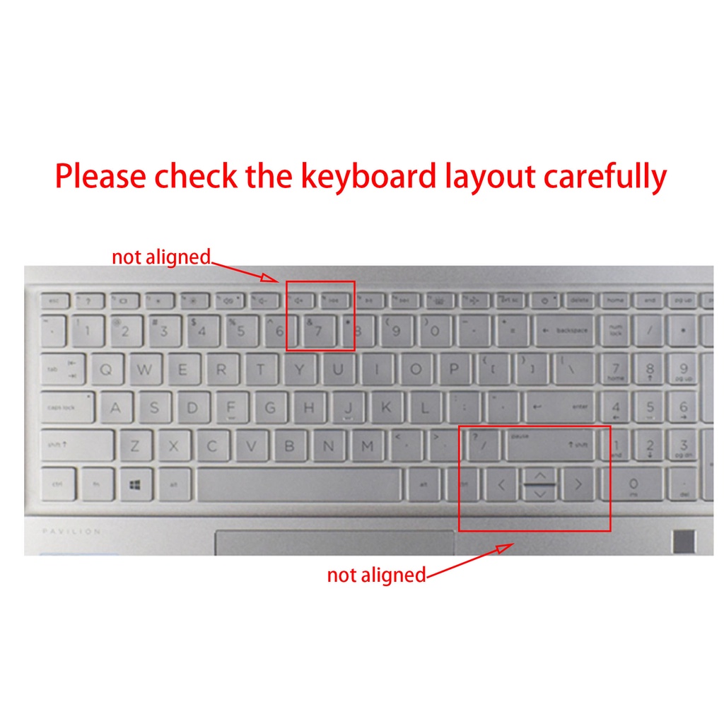Tấm Lót Bảo Vệ Bàn Phím Máy Tính HP Pavilion 15 2021 15-eh0015cl 15-eh0050wm 15-eh0090wm 15-eh0083au 15-eh