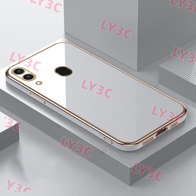 Ốp Điện Thoại Silicon Mềm Mạ Điện Chống Sốc Cho Samsung Galaxy A20 A30