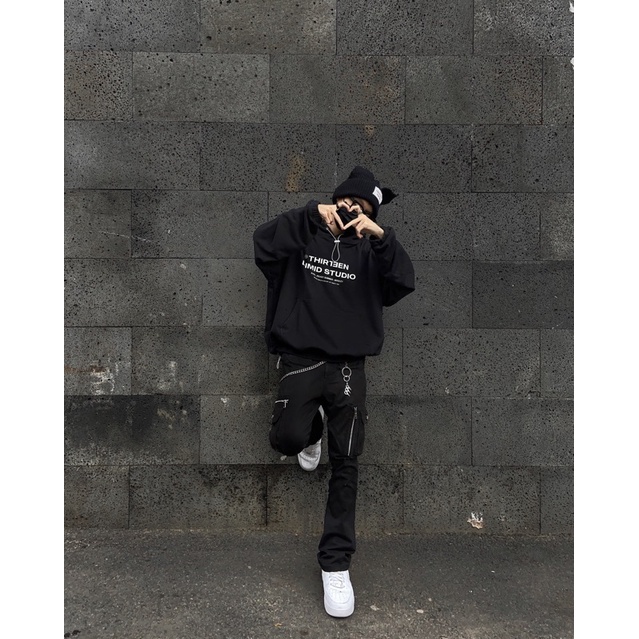 Áo hoodie chất liệu cotton 100% chân cua BSM