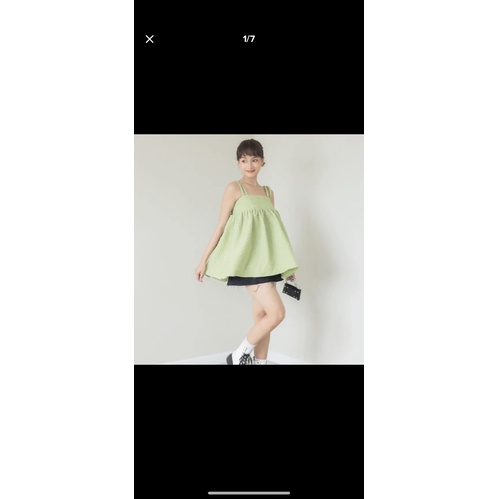Áo bánh bèo 2 dây chất xốp Secodee