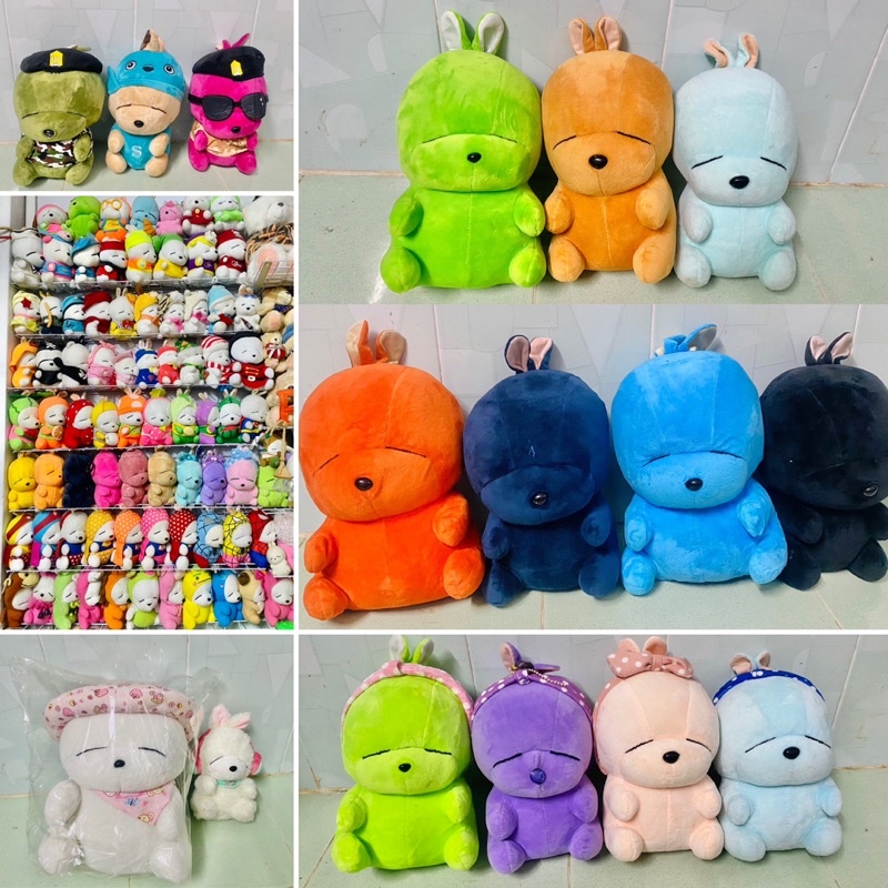 Gấu bông Mashimaro 12cm - 35cm