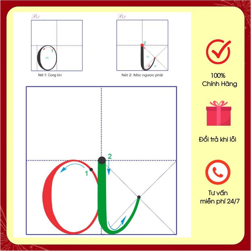 Flashcard thẻ cấu tạo chữ cái thường cỡ nhỏ