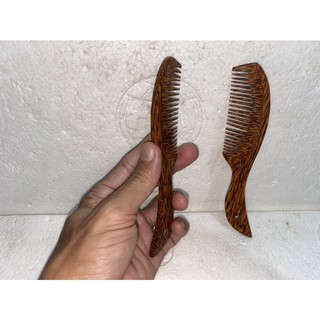 Lược chải tóc gỗ dừa - dài 16.5cm