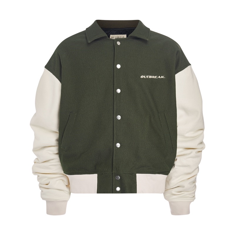 OUTBREAK - ÁO KHOÁC CHẦN BÔNG DÀY *BUNO VARSITY JACKET*