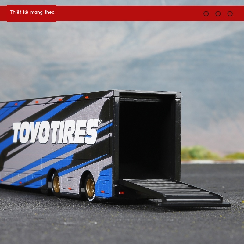 ✨Mô Hình Xe Container Bằng Hợp Kim Tỉ Lệ 1: 64