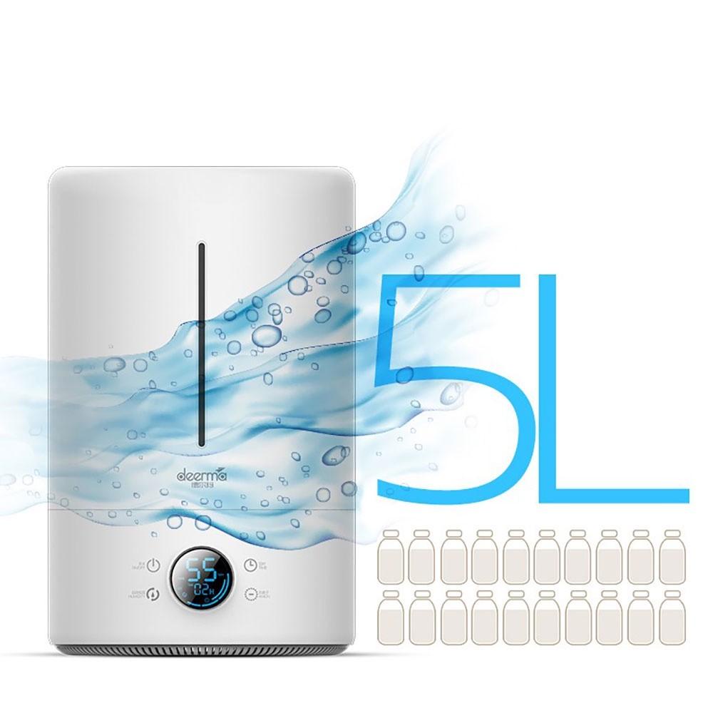 Máy tạo độ ẩm Xiaomi Deerma DEM-F628S dung tích 5L, đèn UV làm sạch nguồn nước - Bảo hành 6 tháng - Minh Tín Shop
