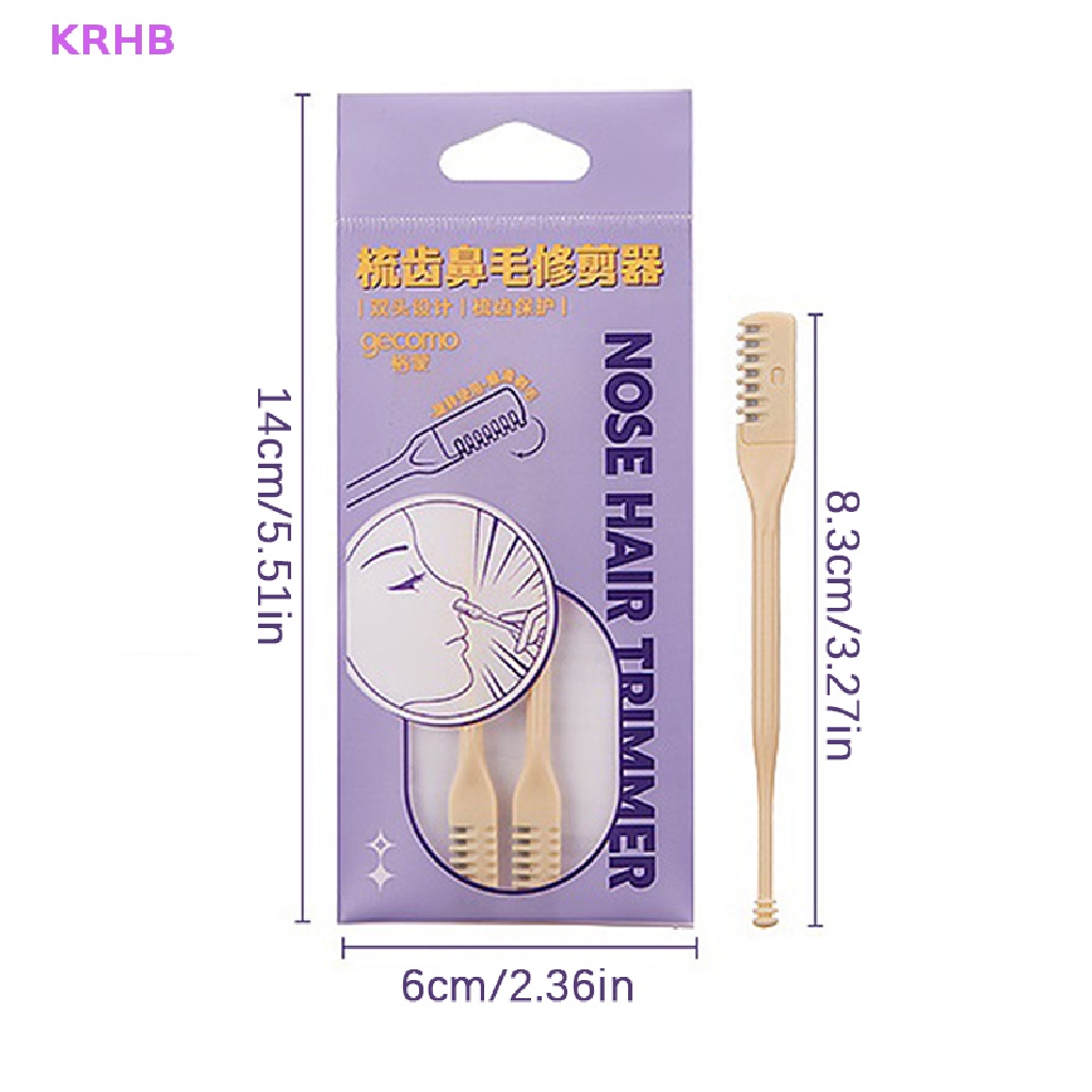 Bộ 2 Dụng Cụ Tỉa Lông Mũi 360 Độ Tiện Lợi Mới