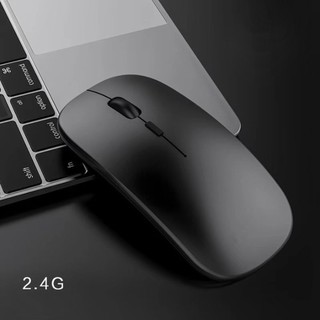 Chuột không dây 2.4g siêu mỏng sạc pin tiện dụng dành cho máy tính / laptop -dc4953