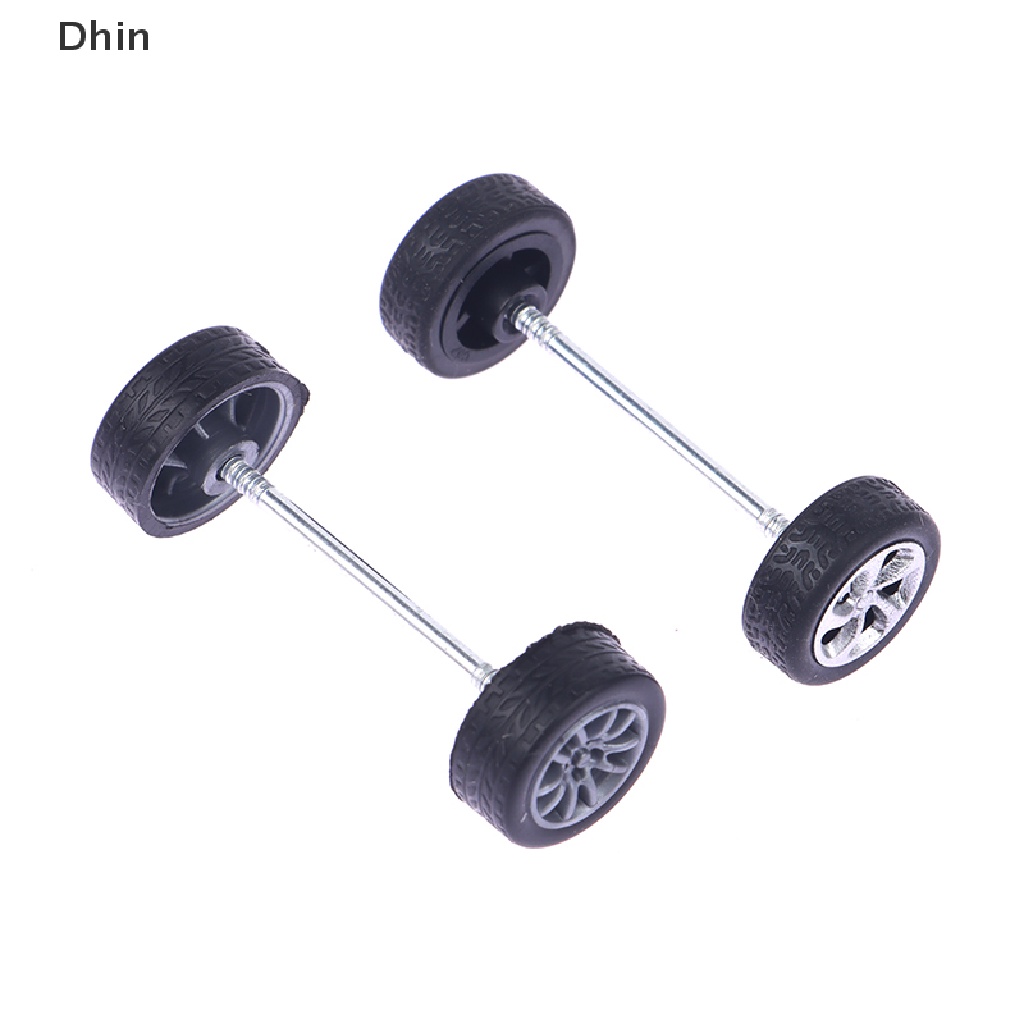 1 Bộ Bánh Xe Cao Su Tỉ Lệ 1: 64 Dành Cho Xe Hơi Đồ Chơi