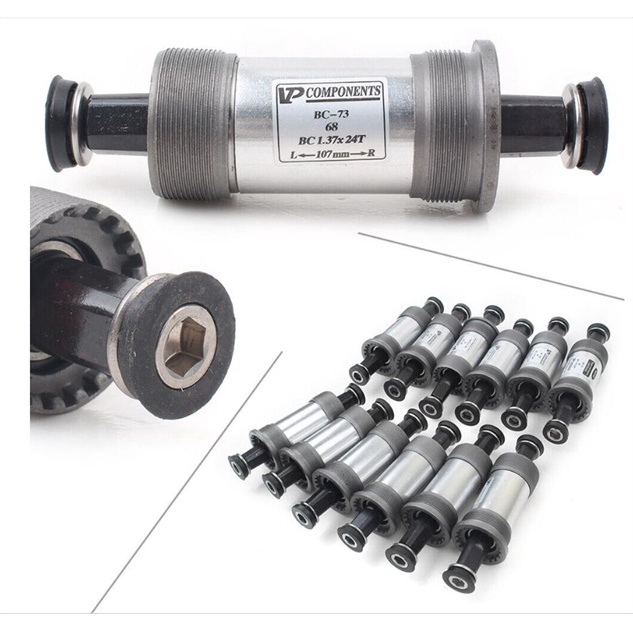 Trục giữa cốt vuông bạc đạn xe đạp VP Components