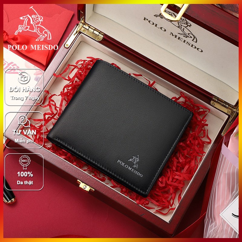 Ví da nam cao cấp Polo Meisdo VD08