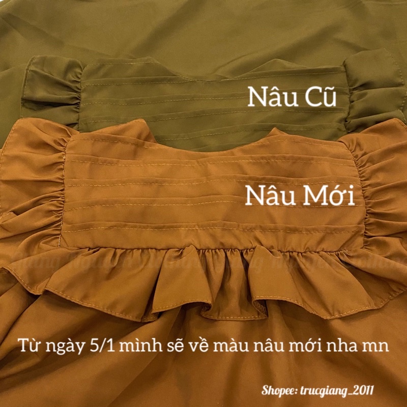 [Xs,S,M,L] Áo babydoll xếp ly ngang tay cánh tiên | BigBuy360 - bigbuy360.vn