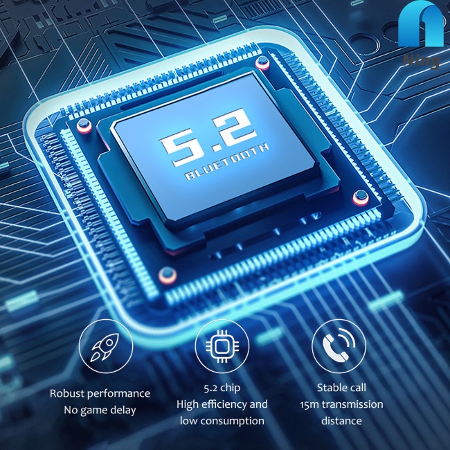 Tai Nghe Bluetooth Ning Q20 Móc Vành Tai Giảm Tiếng Ồn