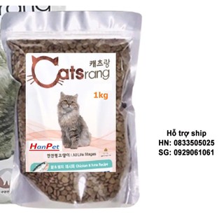 1KG- Thức ăn hạt cho mèo CATSRANG Hàn Quốc - GIÁ SIÊU ƯU ĐÃI