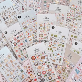Stickers Hàn SUATELIER (P1) | Tiny Strawee