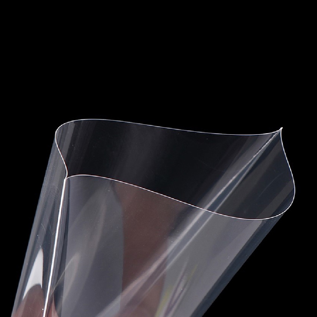 Set 50 Tấm Phim Cứng 3 Inch Trong Suốt Bảo Vệ Thẻ Hàn Quốc Không Axit CPP