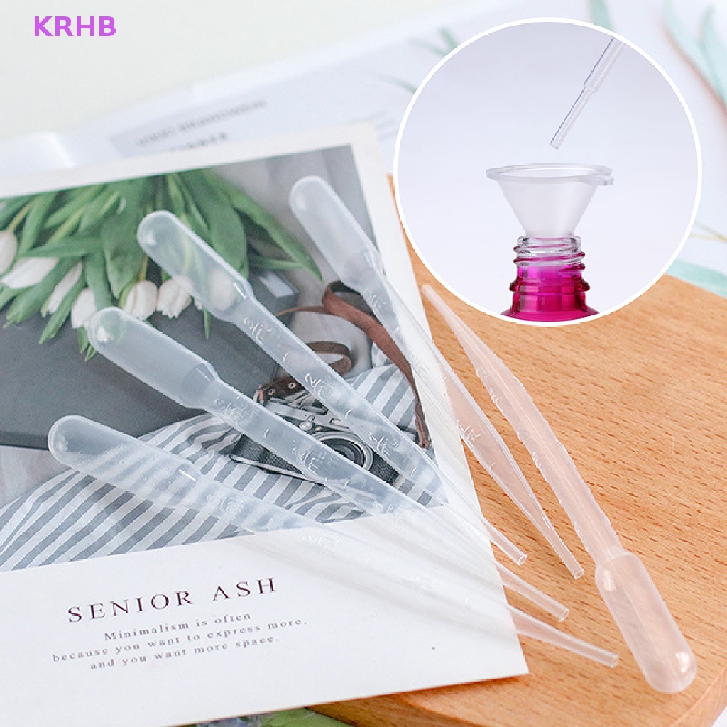 Ống Hút Nhỏ Giọt 3ml Có Thang Đo Tiện Lợi Mới