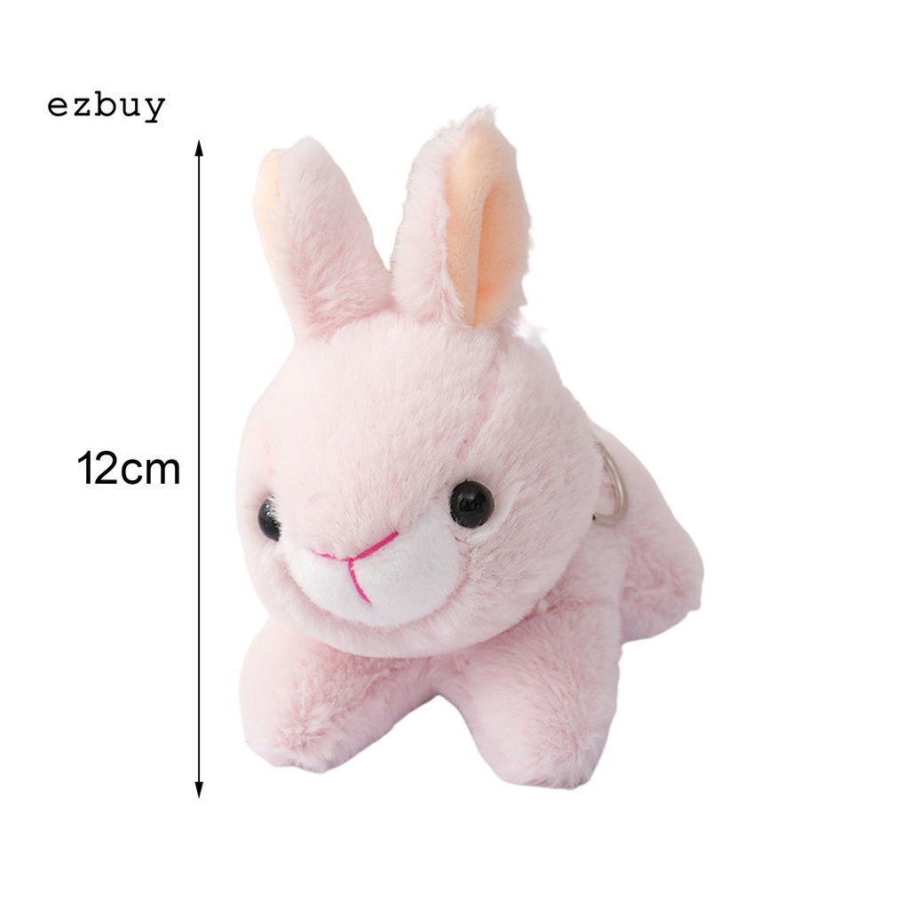 Đồ chơi nhồi bông Hình Thỏ Tai Dài 12cm Dễ Thương