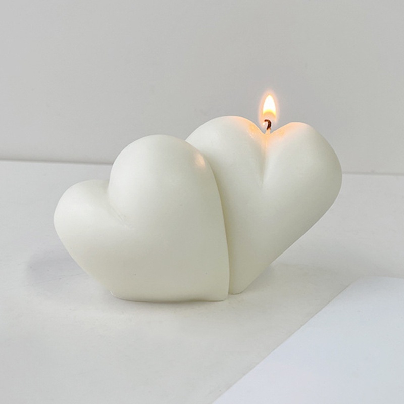 Khuôn Silicone Làm Nến 3D Hình Trụ DIY