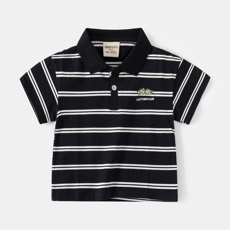 Áo cộc tay trẻ em - Áo Polo bé trai hãng WELLKIDS - WAPYPY shop kunkid