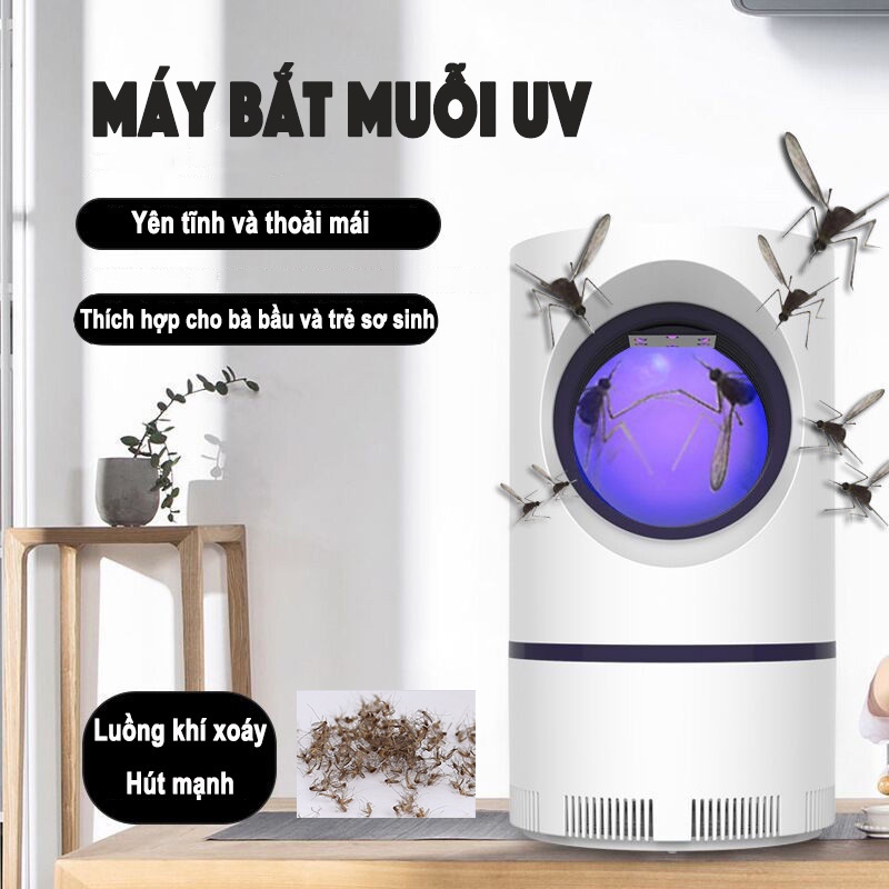 Máy Đuổi Bắt Muỗi Và Diệt Côn Trùng Thông MInh - Máy Bắt Muỗi Cổng USB