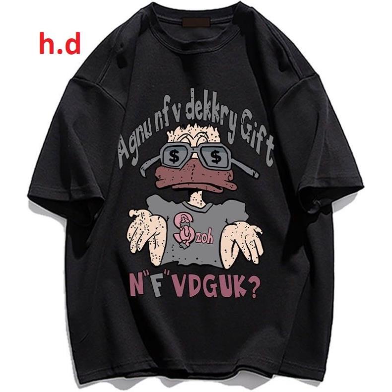 Áo thun in hình con vịt 5D, áo phông nam nữ chất cotton su 5 màu như ảnh, chất cotton su đẹp nha