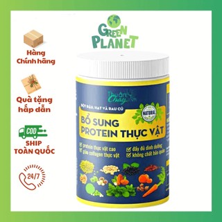 2 Bột Protein thực vật 500g có đậu nành đậu hạt rau củ