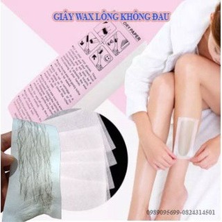 Túi 100 miếng giấy wax lông