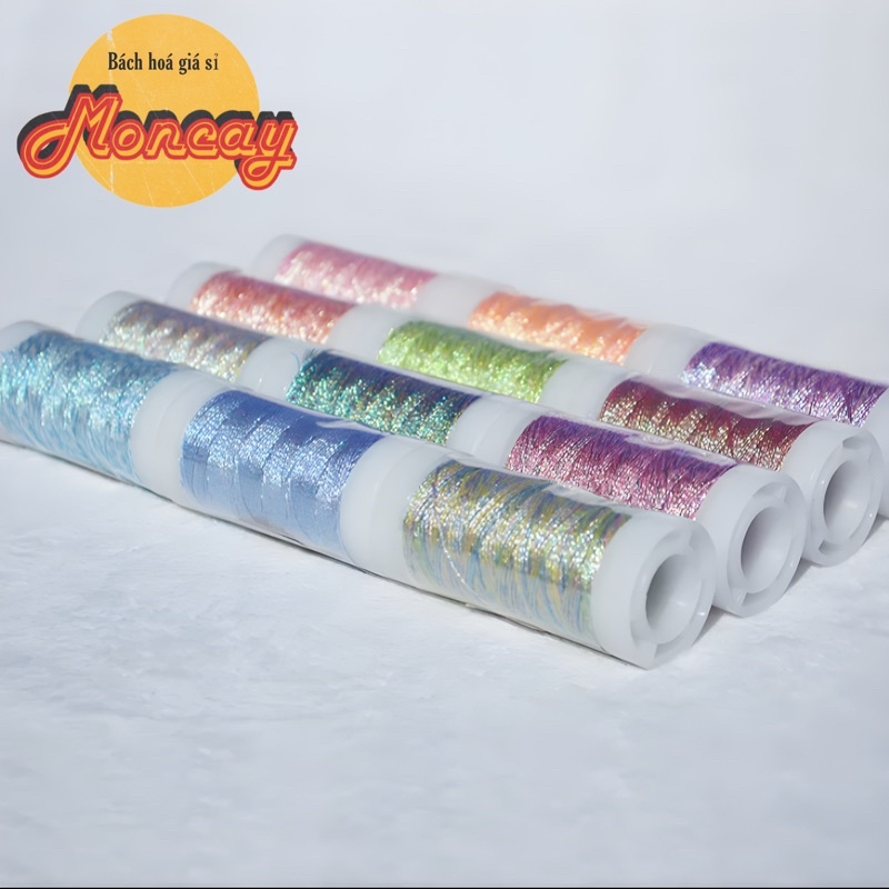 Chỉ kim tuyến lõi 6 sợi dài 42-43met