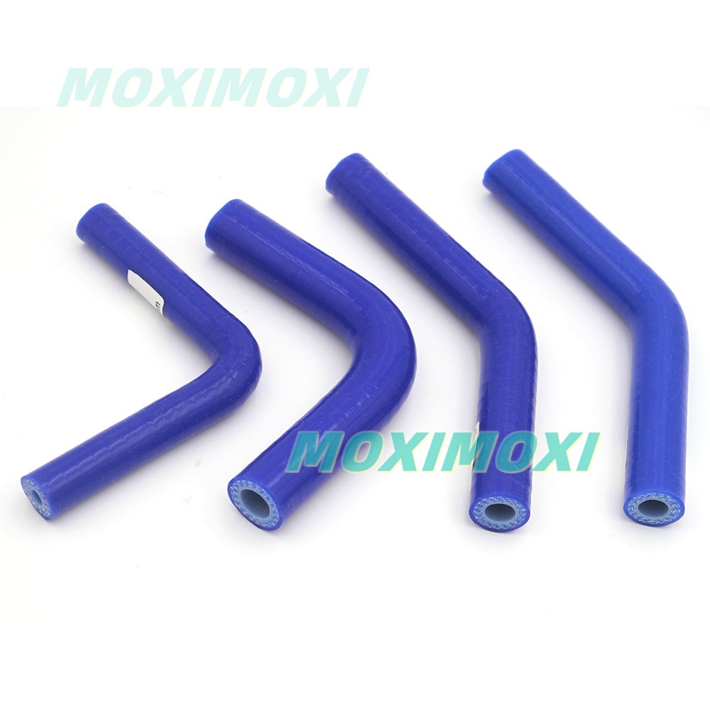 Đầu Nối Ống Nước 4 Chấu 6 / 8 / 10 / 12 / 14 / 16 / 20 / 22mm Bằng Silicone Samco 90 / 45 Độ