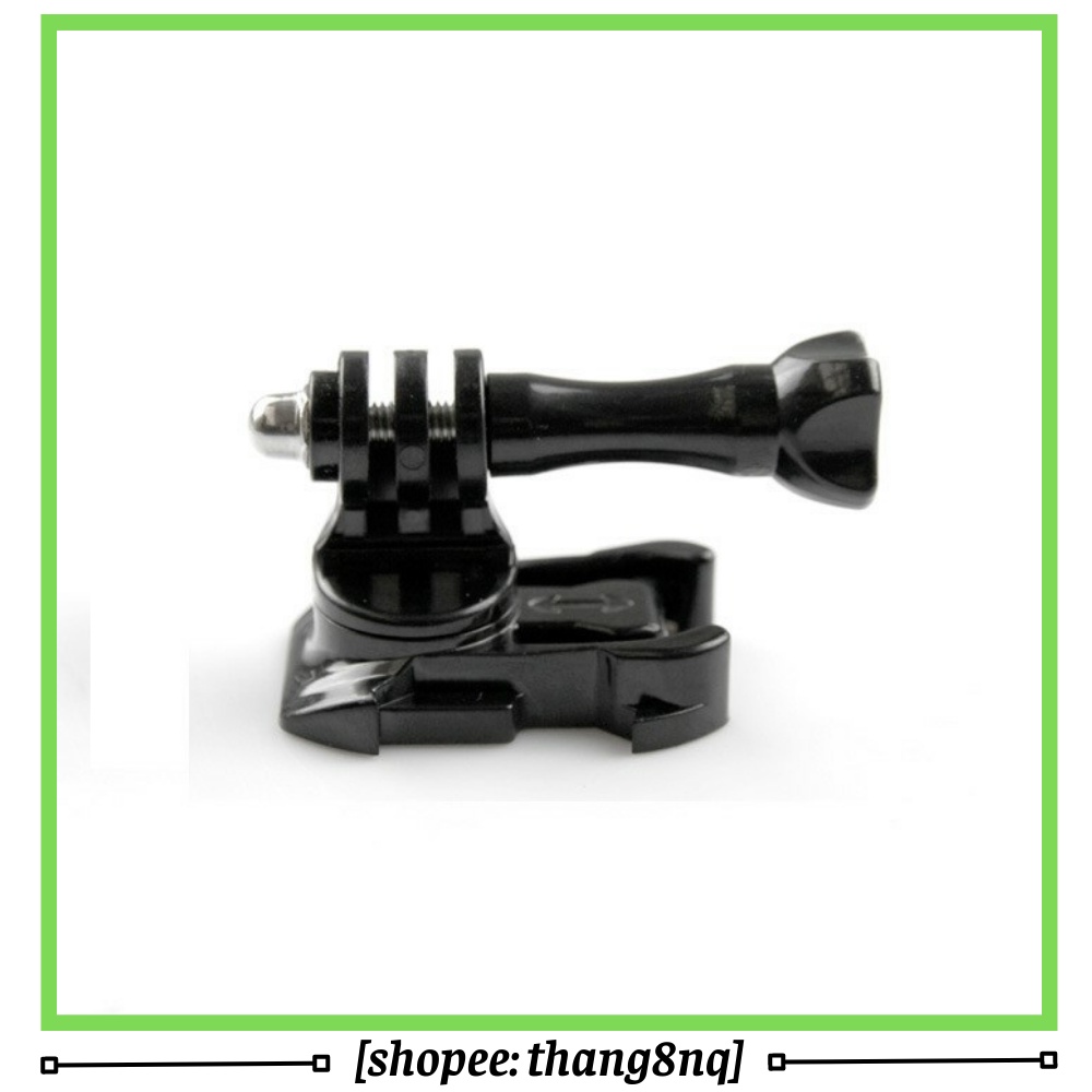 Mount gài xoay 360 độ, gắn mũ bảo hiểm, dây đeo ngực cho gopro, action cam