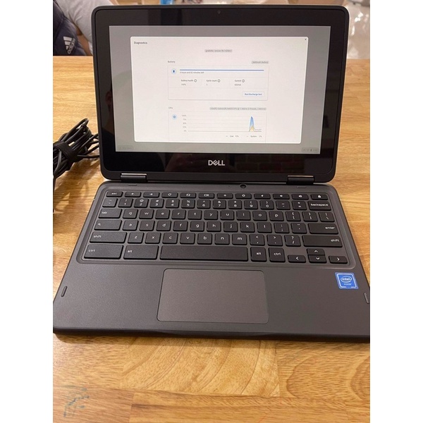 Laptop Dell Chromebook 3100 loại 2in1 đời 2021  Ram 8Gb dùng học tập, chơi game